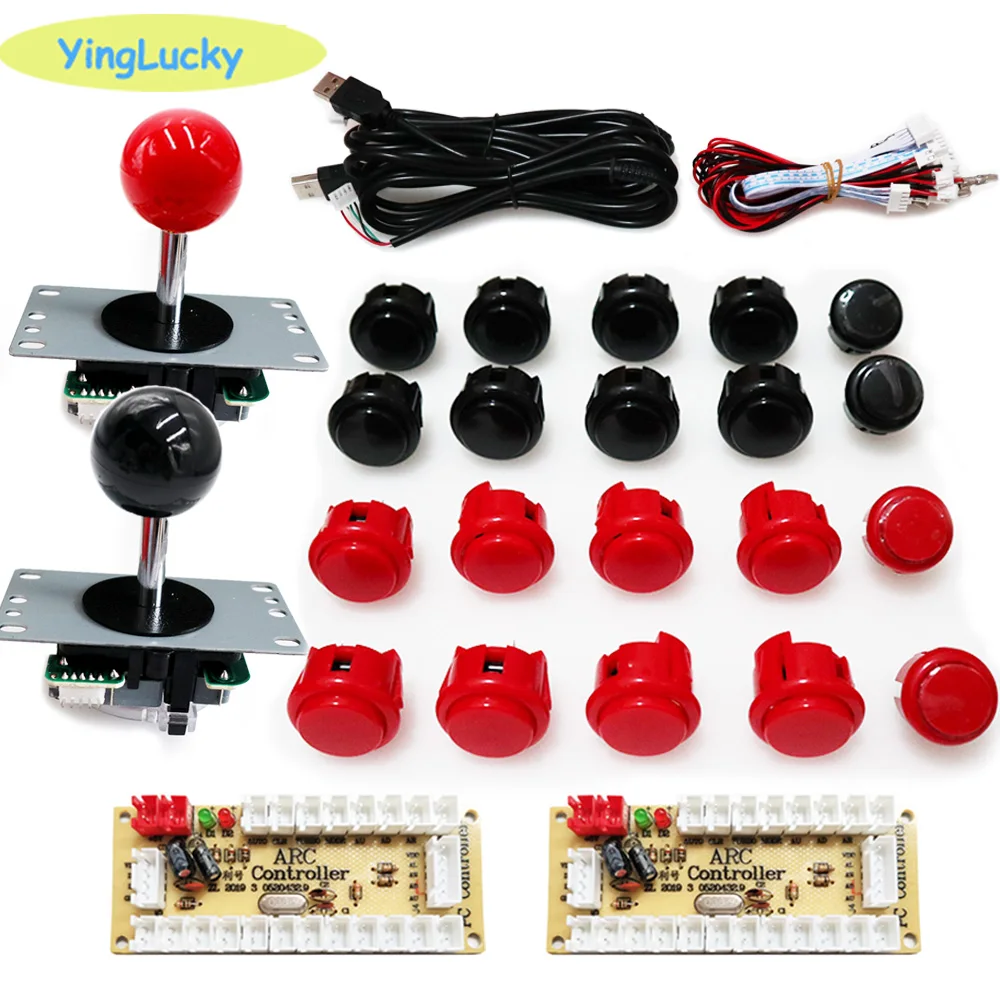 Retro Gaming Raspberry Pi - Arcade 2 Giocatori Zero Delay Kit