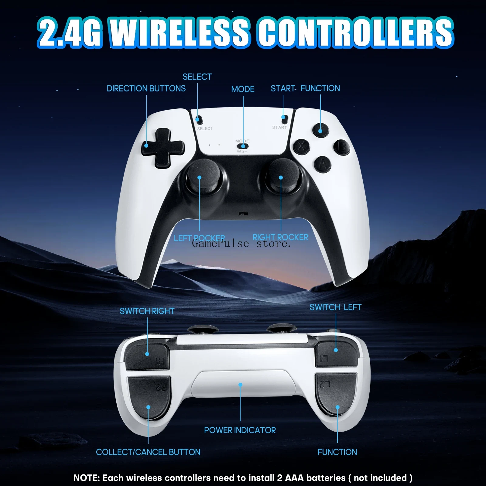 Retro Gaming Hdmi Stick - GamePulse2026 Console Retro con 20000+ Giochi