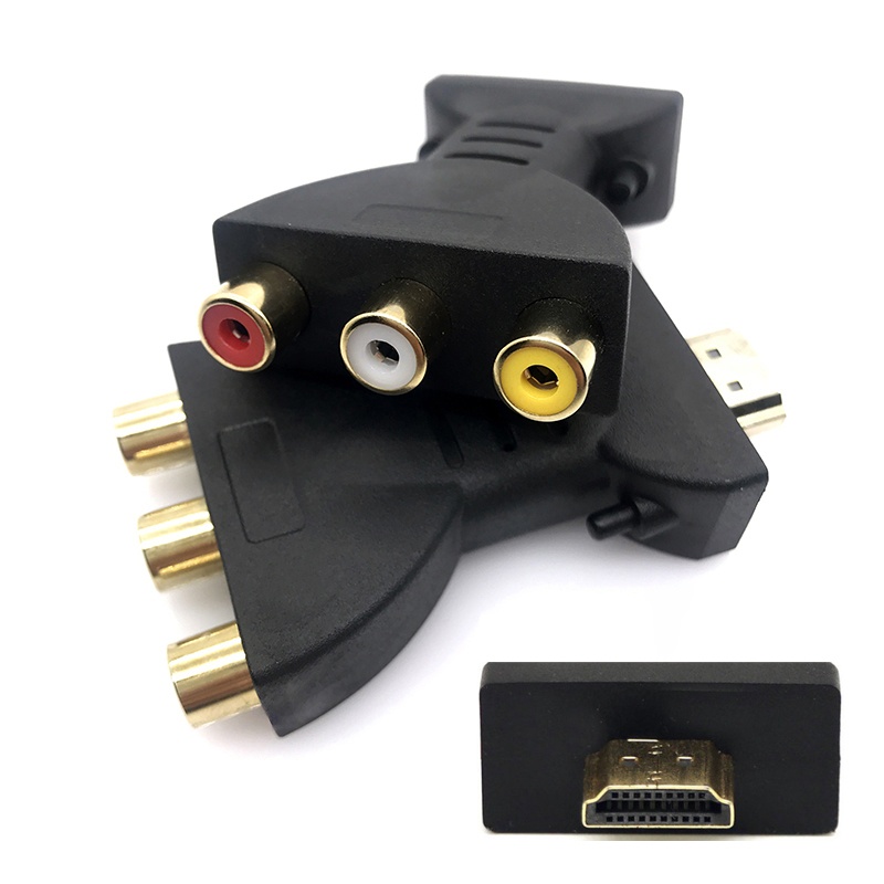 Composite Rca Cable - Adattatore convertitore Full HD 1080P HDMI-compatibile