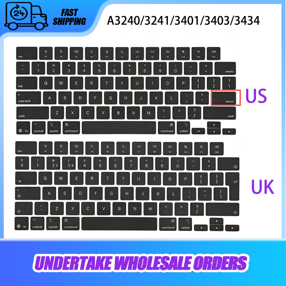 Retro Gaming Mac - Set di Tasti A3240 A3241 A3401