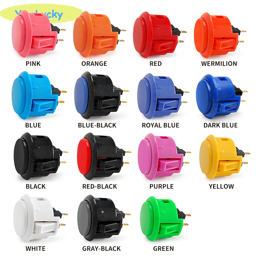 Retro Gaming Raspberry Pi - 1 pz Pulsante Originale Sanwa OBSF