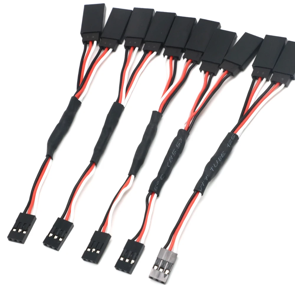Composite Rca Cable - 5PCS 100/150/200/300/500 millimetri RC Servo Y