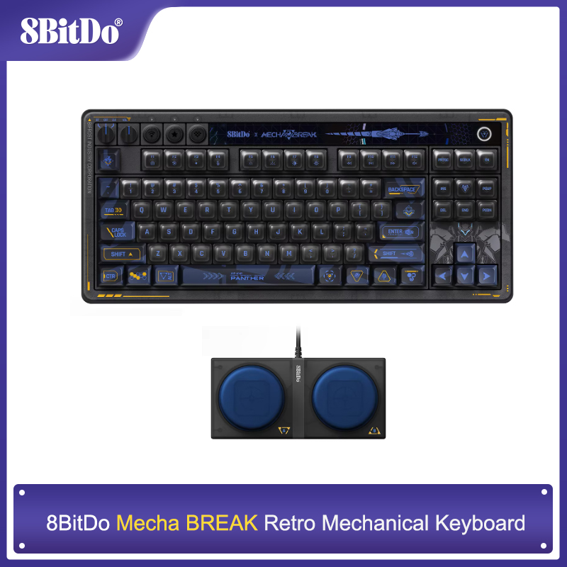 Retro Gaming For Windows - Tastiera meccanica retrò 8BitDo 87 -