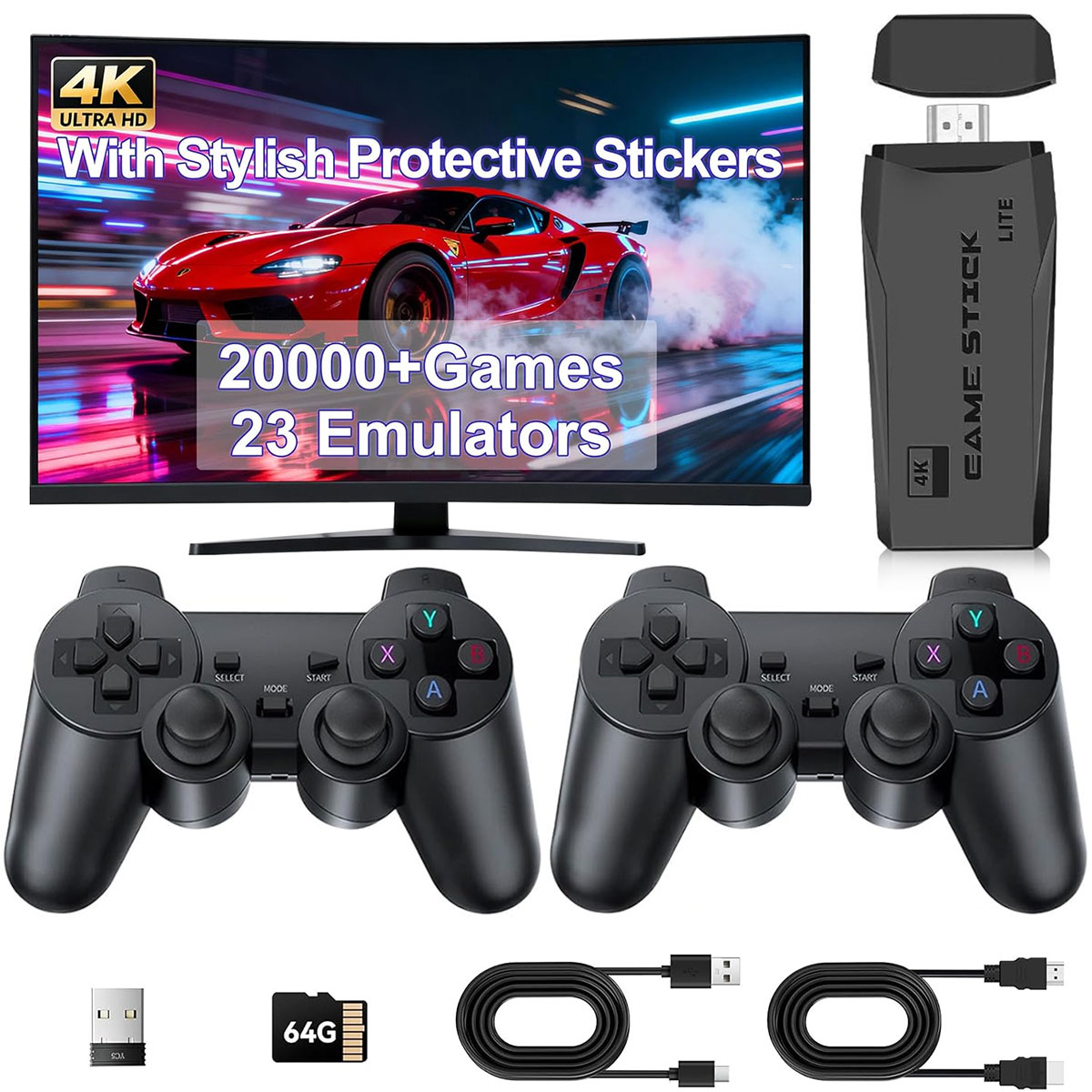 Console di Gioco M8 con 20000+ - Retro Gaming Hdmi Stick recensione e prezzo
