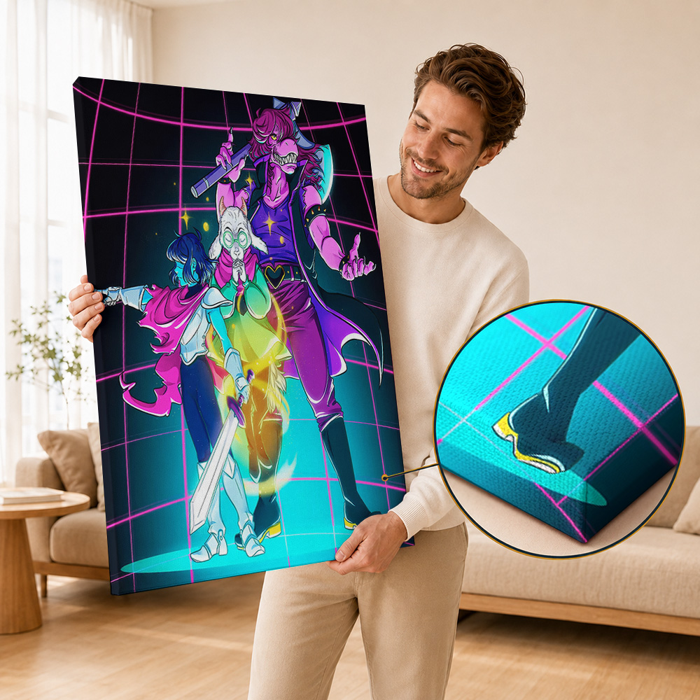 Poster su Tela Incorniciato di - Retro Gaming Us recensione e prezzo