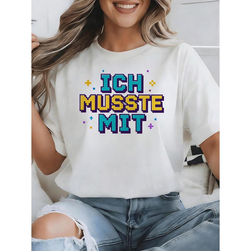 Ich Musste Mit German Meme T-S - Retro Gaming Fonts recensione e prezzo
