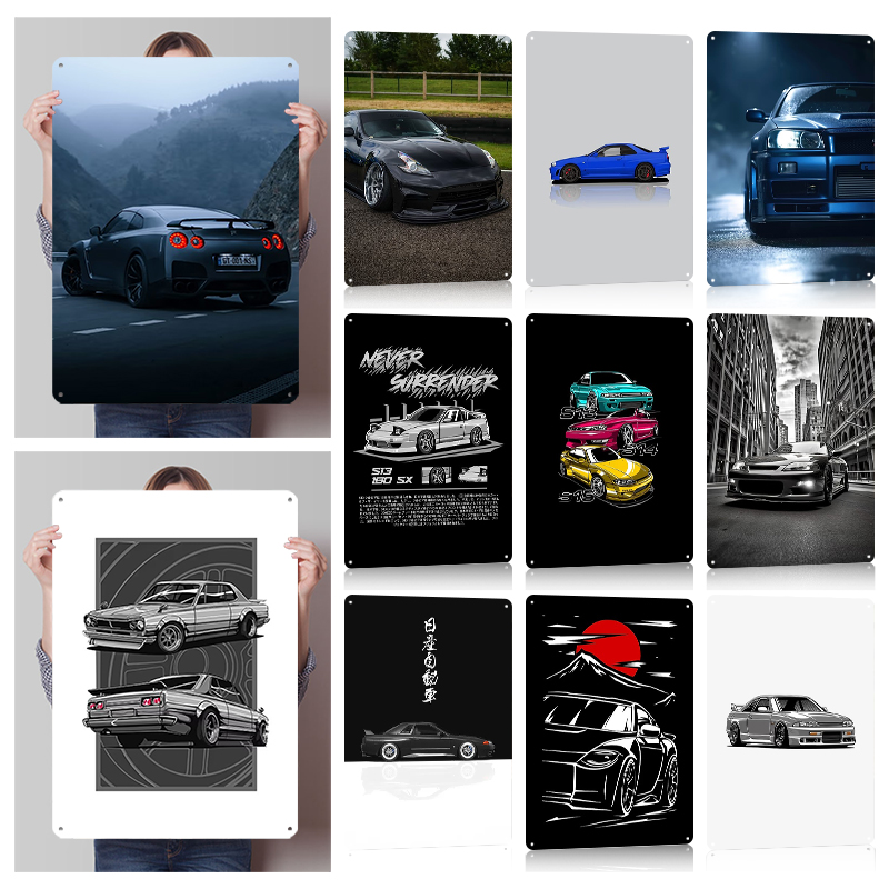 (Nissan) Poster Retro Car Wall - Retro Gaming At Home recensione e prezzo