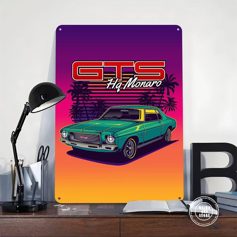 Poster in Metallo HQ Monaro GT - Retro Gaming At Home recensione e prezzo