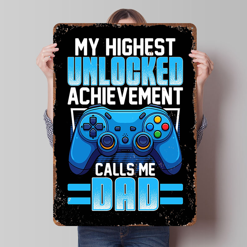 Poster in Latta Personalizzato - Retro Gaming Achievements recensione e prezzo