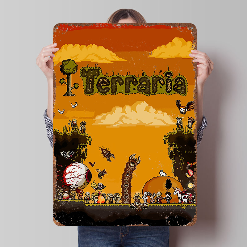 Poster Stampato del Gioco Terr - Retro Gaming At Home recensione e prezzo