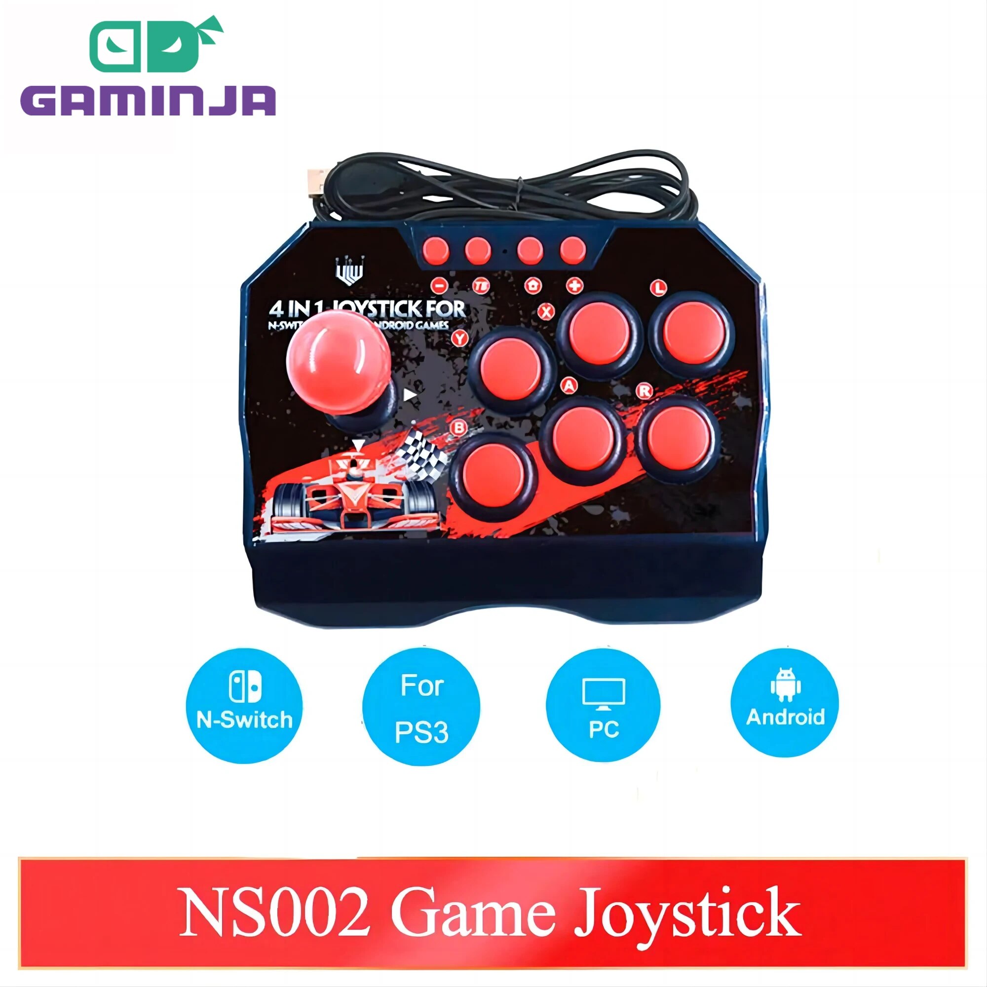 GAMINJA NS002 4 In 1 Retro Arc - Retro Gaming Raspberry Pi recensione e prezzo