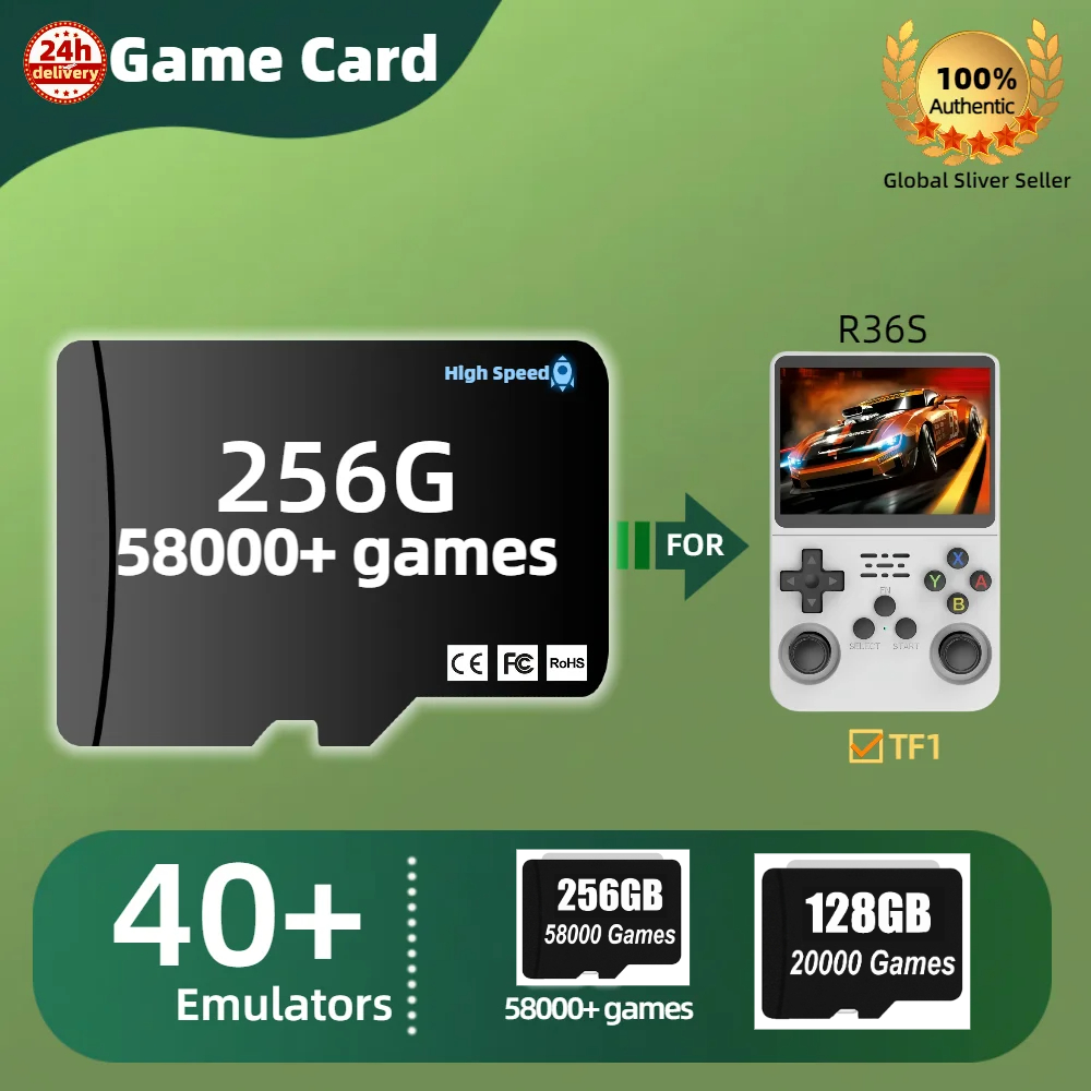Scheda di gioco TF per R36S, s - Retro Gaming R36S recensione e prezzo