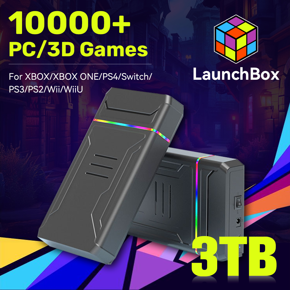 JMachen Launchbox Console per  - Retro Gaming Hdd recensione e prezzo