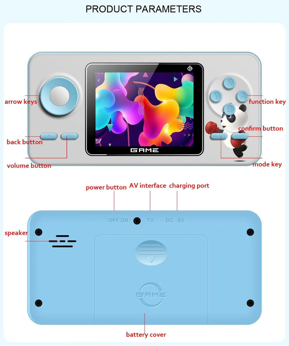 Nuova console di videogiochi r - Retro Gaming Portable recensione e prezzo