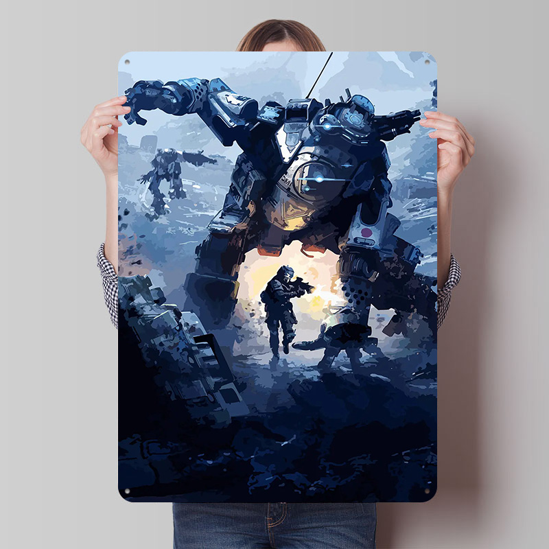 Titalfall Poster in Latta Pers - Retro Gaming At Home recensione e prezzo