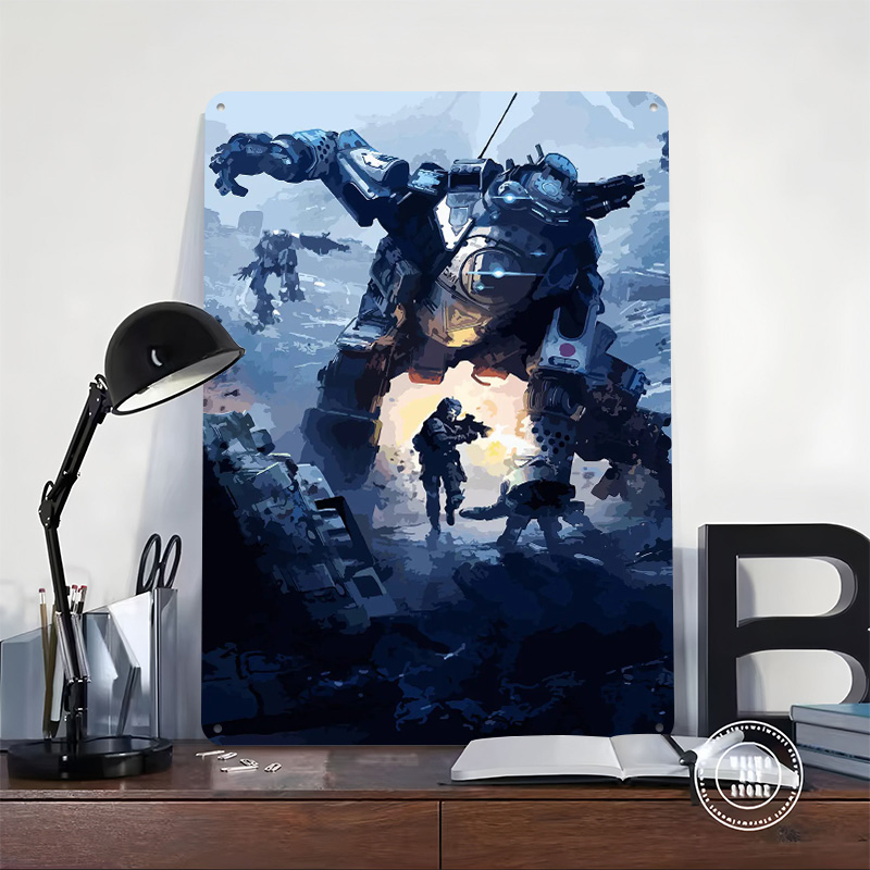 Titalfall Poster in Latta Pers - Retro Gaming At Home recensione e prezzo